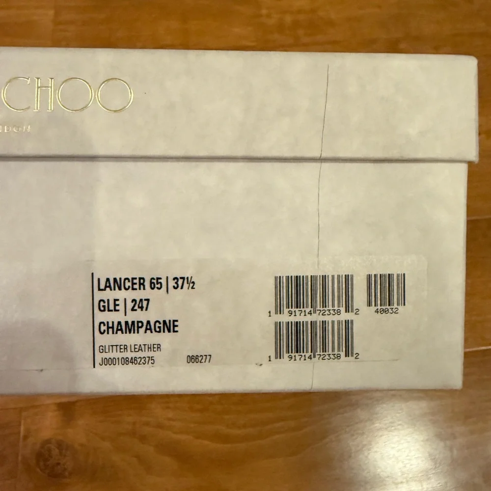 Jimmy Choo Metallic Gold Heels - Picture 13 of 13